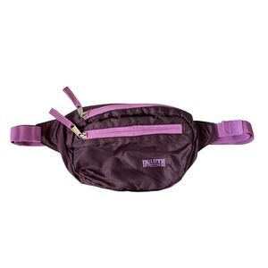 Duluth Trading Co Ripstop Nylon Fanny Pack Waist Bag Plum Purple Lilac